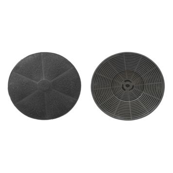 Aktiivihiilisuodatin Respekta MIZ0031N Musta ∅17 cm 1 kpl/pkt