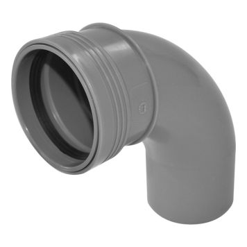 Kulmayhde Uponor 110 x 88,5, Harmaa, pyöristetty