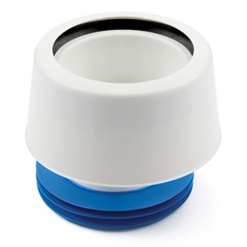 WC-mansetti Kauluksella Prevex Epäkesko 7 mm