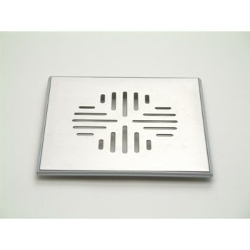 Lattiokaivon neliökansi Vieser 200 x 200 mm RST