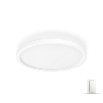 Kattovalaisin Philips Hue Aurelle Round Valkoinen 40 x 5 cm