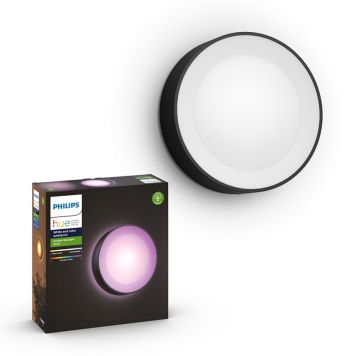 Ulkoseinävalaisin Philips Hue Daylo Musta