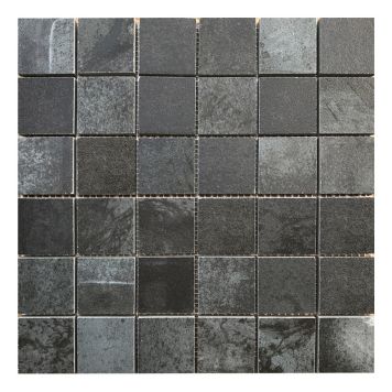 Mosaiikkilaatta Oxyd Musta 30 x 30 cm