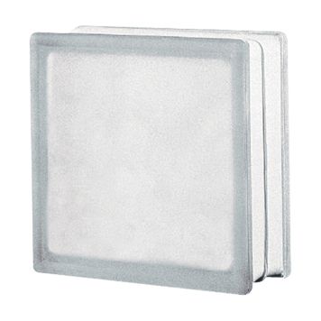 Lasitiili Vitrablok Sahara mattavalkoinen 19 x 19 x 8 cm