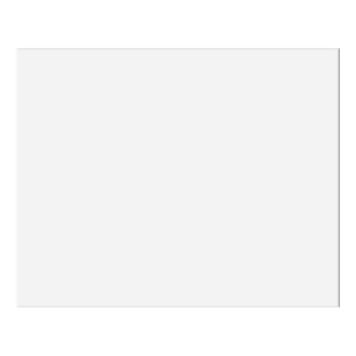 Seinälaatta Snow 20 x 25 cm Matta Valkoinen