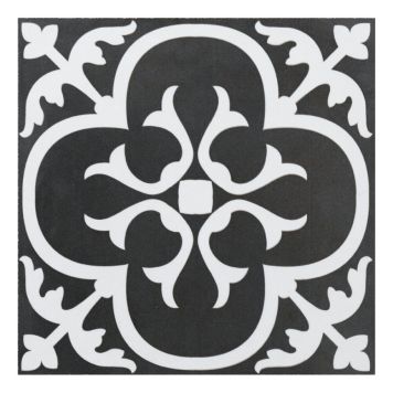 Lattialaatta Retro 20 x 20 cm Floral