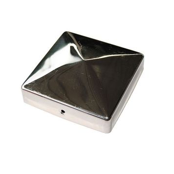 Tolpanhattu ruostumaton 97 x 97 mm