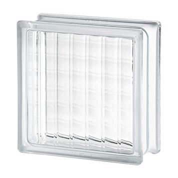 Lasitiili Seves Glassblock Cross Large 19 x 19 x 8 cm