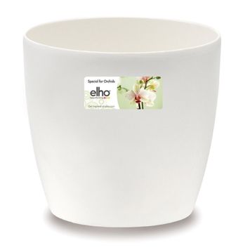 Orkidearuukku Elho Brussels Huurrevalkoinen 16 cm