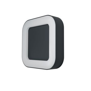 Ulkoseinävalaisin Ledvance Square LED IP44 Antrasiitti