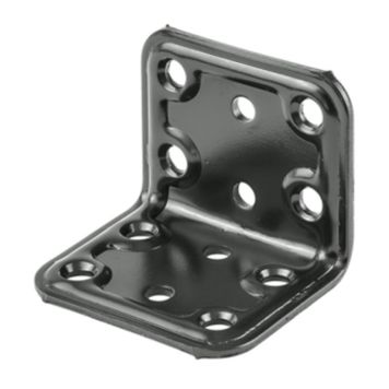 Kulmaliitin 40 x 40 x 50 mm musta