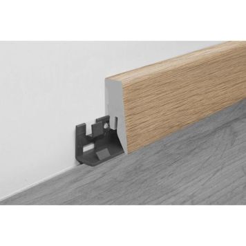 Jalkalista Logoclic Riverside MDF 18 x 50 x 2600 mm