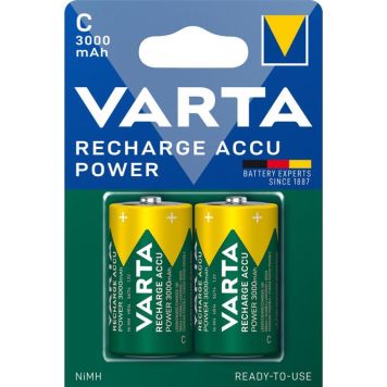 Akkuparisto Varta Recharge Accu Power C 3000 mAh 2 Kpl