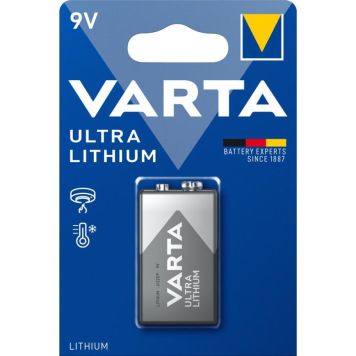 Litiumparisto Varta Ultra Lithium 9 V