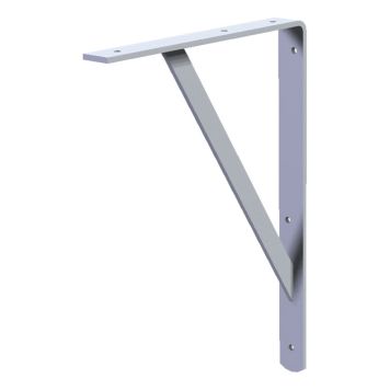 Kannake Lundbergs Carl 250 x 30 x 350 mm valkoinen metalli