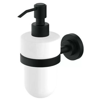 Saippua-annostelija Camargue Lyon mattamusta/valkoinen