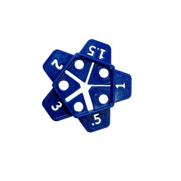 Muovinen laattakiila Heka 0,5-3 mm 200 kpl