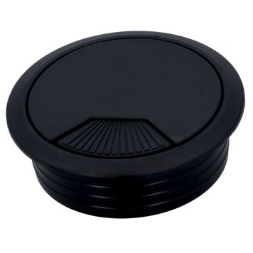 Kaapeliläpivienti Suki 60 mm musta