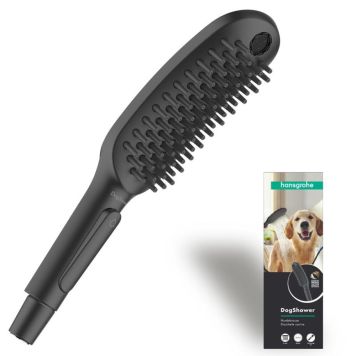 DogShower Hansgrohe Käsisuihku koiralle 150 3jet Select Mattamusta