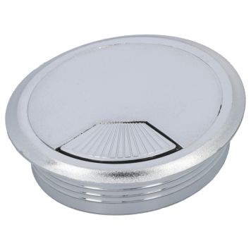 Kaapeliläpivienti Suki 80 mm kromi