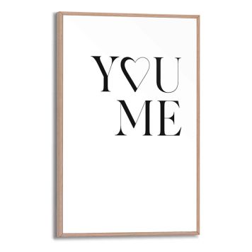 Sisustustaulu Reinders You Love Me 20 x 30 cm