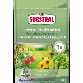 Puutarhan yleislannoite Substral Osmocote 750 g