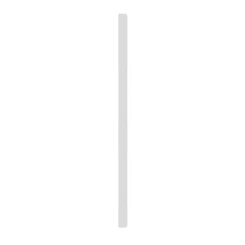 Päätytolppa Lundbergs Helsinki Valkoinen 86 x 86 x 2500 mm
