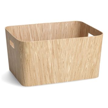 Säilytyslaatikko Zeller puujäljitelmä 39,5 x 30,5 x 20,3 cm