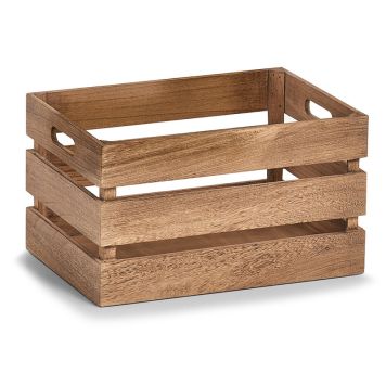 Puulaatikko Zeller Vintage Ruskea 35 x 25 x 20,5 cm