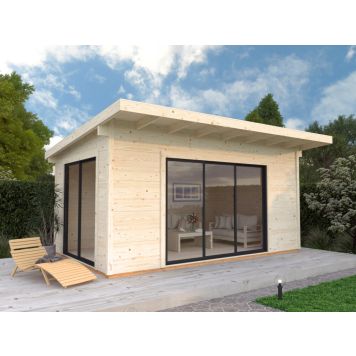 Mökki Palmako Grace Plus liukuovilla 14,1 m²