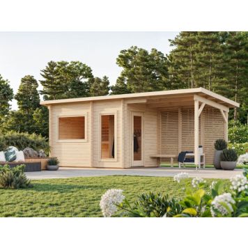 Sauna Palmako Sanna 6,8 + 5,9 m²