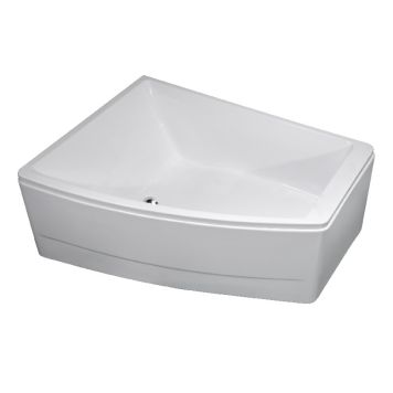 Kylpyamme Camargue Värmland vasen valkoinen 160 x 120 x 65 cm