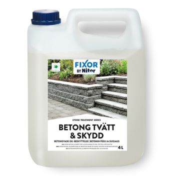 Betonin puhdistus ja suoja Nitor 4 l