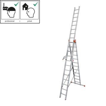 Monitoimitikkaat Krause Tribilo Alumiini 3 x 12