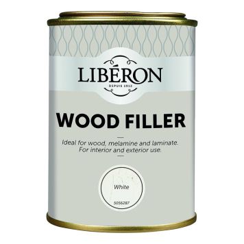 Puukitti Liberon Wood Filler 200 ml Valkoinen