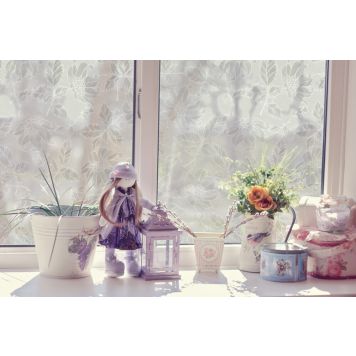 Kontaktimuovi D-C-Fix Kukka Läpikuultava 45 x 200 cm