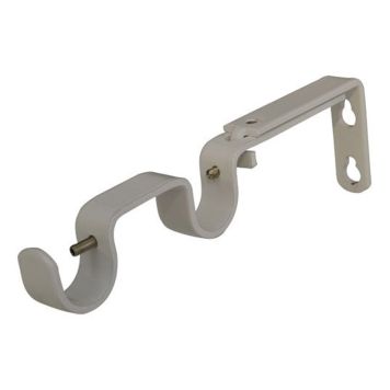 Tuplaseinäkannake Hasta Valkoinen 16/19 mm