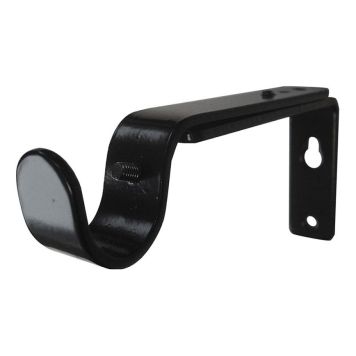 Seinäkannake Hasta Musta 25/28 mm