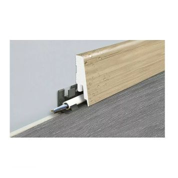 Jalkalista Logoclic ElementPro K58 C Sunny Side 18 x 58 x 2400 mm