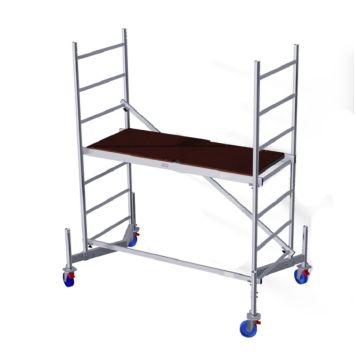 Rakennusteline Monto ClimTec 0-taso 1 m Alumiini