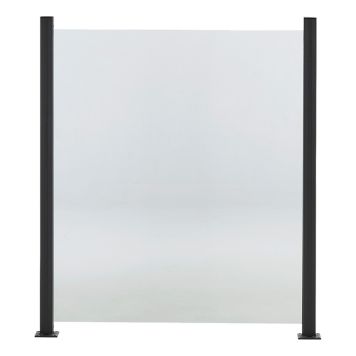 Lasikaide alumiinireunalla 100 x 80 cm kirkas