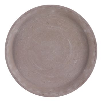 Aluslautanen Stan harmaa basaltti 24 cm