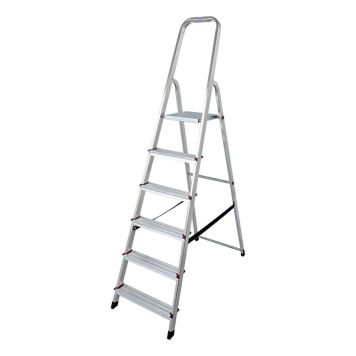 Taloustikkaat Alumiini 6-askelmaiset