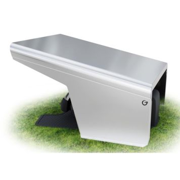 Suojakatos robottiruohonleikkuriin teräs