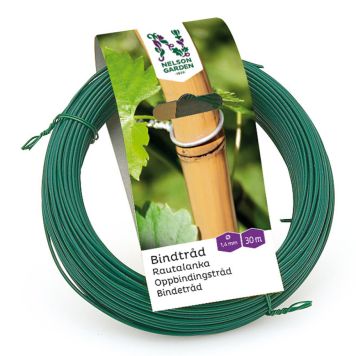 Rautalanka muovitettu 30 m