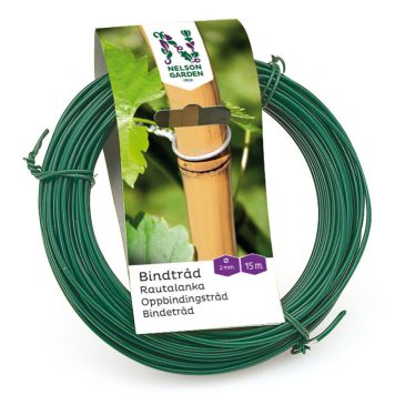 Rautalanka muovitettu 15 m