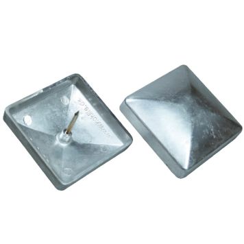 Tolpanhattu alumiini 76 x 76 mm