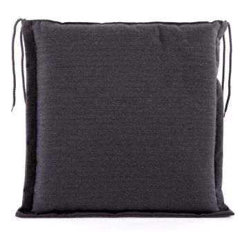 Istuintyyny Sunfun Blyke 40 x 40 x 6 cm tummanharmaa