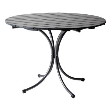 Puutarhapöytä Varax Suvisaari mustaharmaa