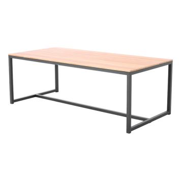 Pöytä Sensum Eksjö 210 x 100 x 74 cm musta